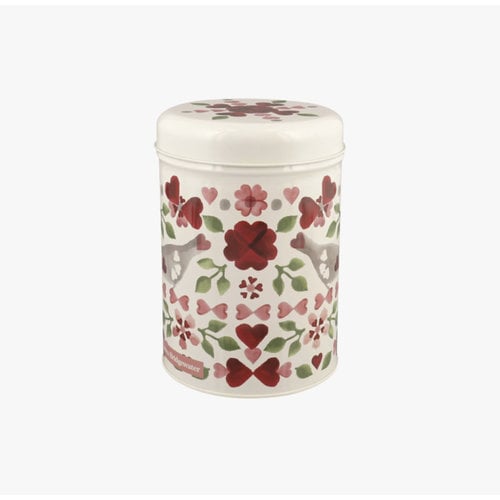 Emma Bridgewater Caddy blik Lovebirds - 2 vogels