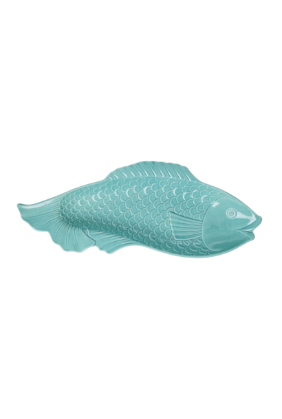 Aardewerk serveer schaal Vis / Fish aqua