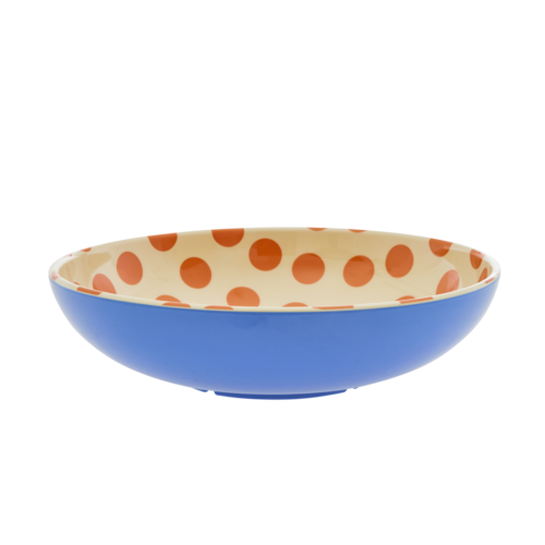 Rice Melamine salade kom Orange Dots new shape