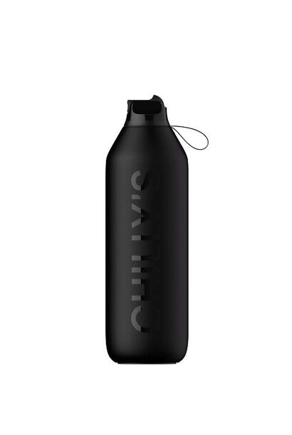 Chilly's Series 2 Flip Bottle 1000ml Abyss Black