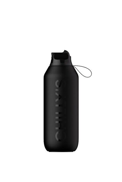 Chilly's Series 2 Flip Bottle 500ml Abyss Black
