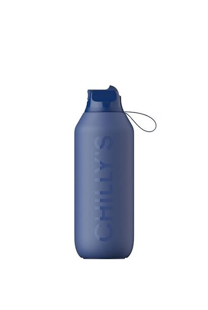 Chilly's Series 2 Flip Bottle 500ml Whale Blue