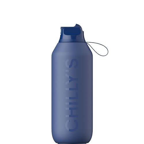 Chilly's Chilly's Series 2 Flip Bottle 500ml Whale Blue