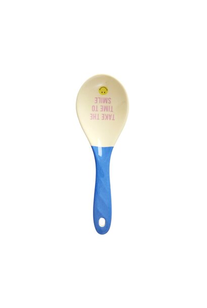 Melamine opschep lepel Smiley 2