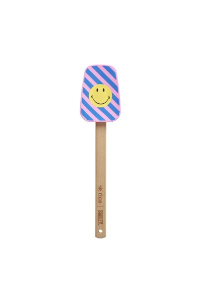 Silicone spatel Smiley blue