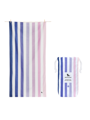 Dock & Bay Beach towel XL Summer Dusk to Dawn