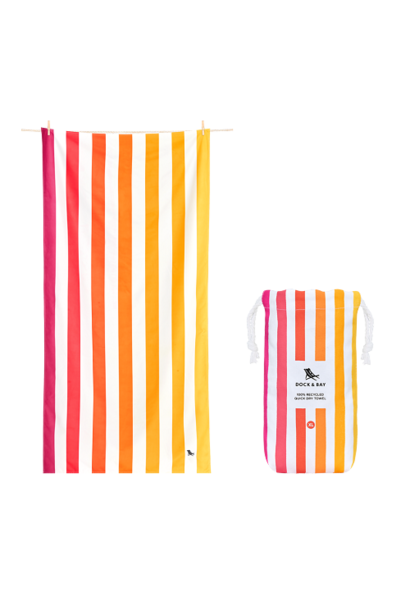 Strandlaken XL Summer Peach Sunrise
