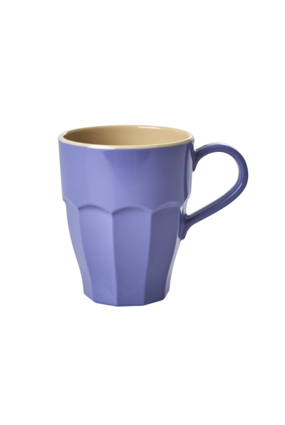 Melamine beker met oor Solid lavender