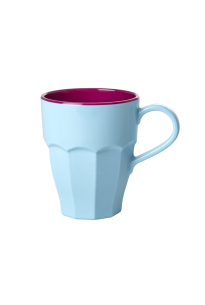 Melamine beker met oor Solid mint
