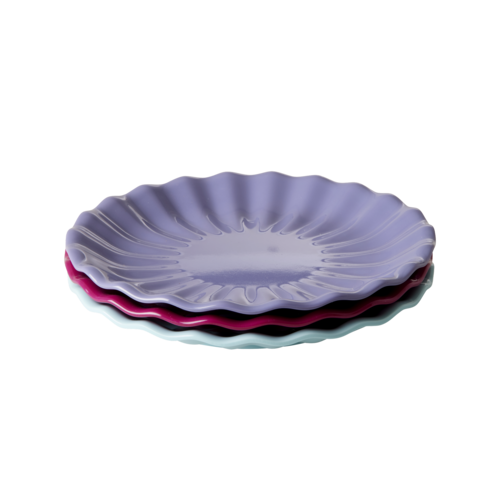Rice Melamine lunch bord Solid soft plum Rice Melamine lunch bord Solid soft plum