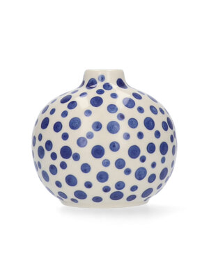 Bunzlau Castle Wand Vaas Belly 150ml Crazy Dots