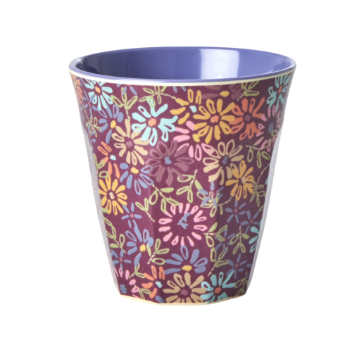 Rice Melamine cup Wild Vintage Flower