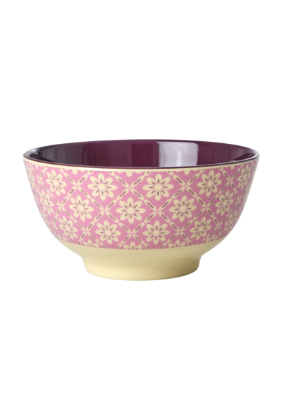 Melamine kom Graphic Flower