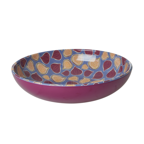 Rice Melamine salad bowl Figs in Love new shape