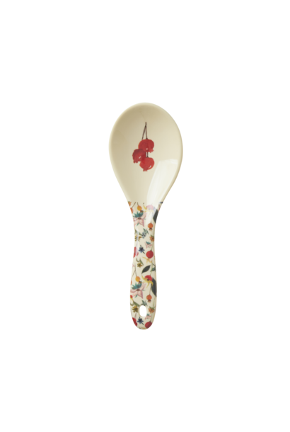 Melamine opschep lepel Winter Rosebuds