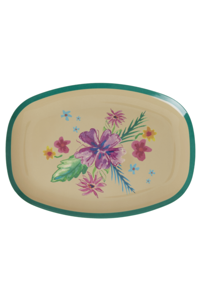 Melamine ovaal bord Arda Bloom