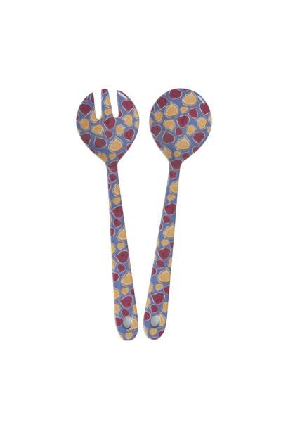 Melamine salad cutlery Figs in Love