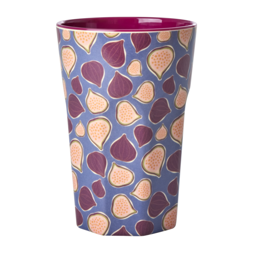 Rice Melamine Tall cup Figs in Love