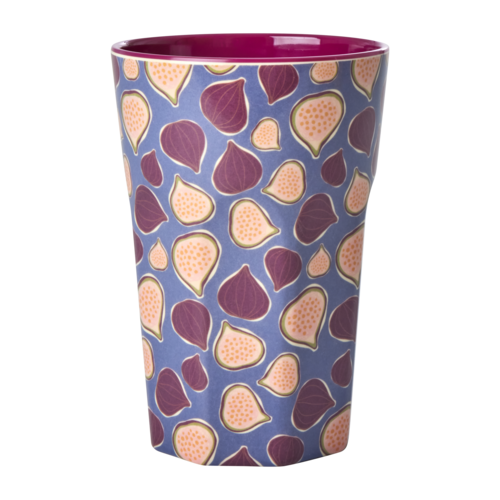 Rice Melamine Tall Tasse Figs in Love