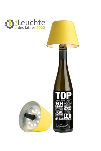 TOP led flessen lamp yellow