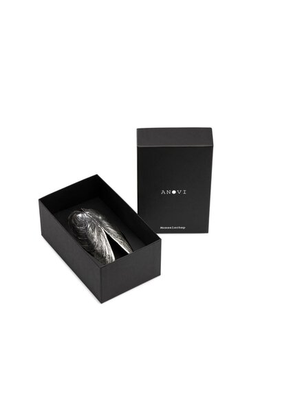 Mossel schep - in luxe zwarte doos