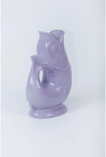 Gluckigluck Guggle Vis XL kan / vaas / karaf lilac