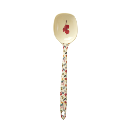 Rice Melamine kook lepel Winter Rosebuds