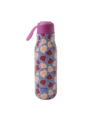 Rice  Gold Bird Thermos in Pink