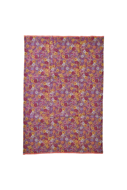 Theedoek Wild Vintage Flowers