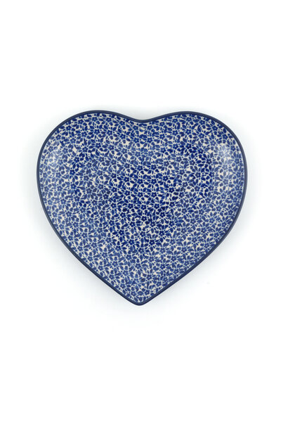 Schaal Hart large Indigo