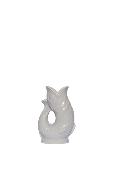 Gluckigluck Gluggle Fish mini jug / vase / carafe grey