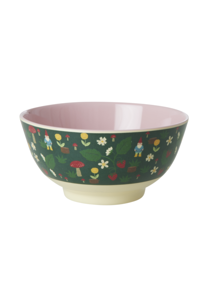 Melamine kom medium Forest Gnome