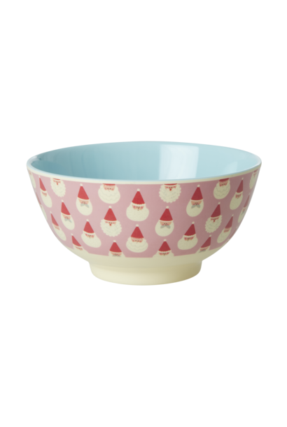 Melamine kom medium Santa Baby