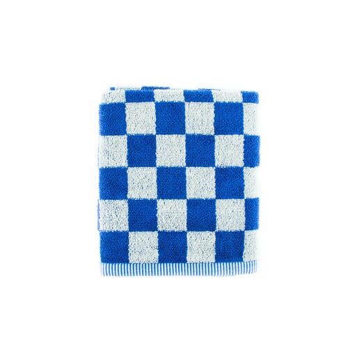 Bunzlau Castle Keuken handdoek Block royal blue