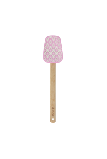 Silicone Spatel Graphic Flower roze - Viva la Vida