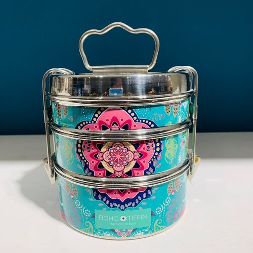 Boho Tiffin Boho Tiffin Originals 3x500ml Paisley Boho Tiffin Boho Tiffin Originals 3x500ml Paisley