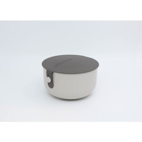 Uhmm Kom 1200ml Warm Grey Bowl/Dark Grey lid