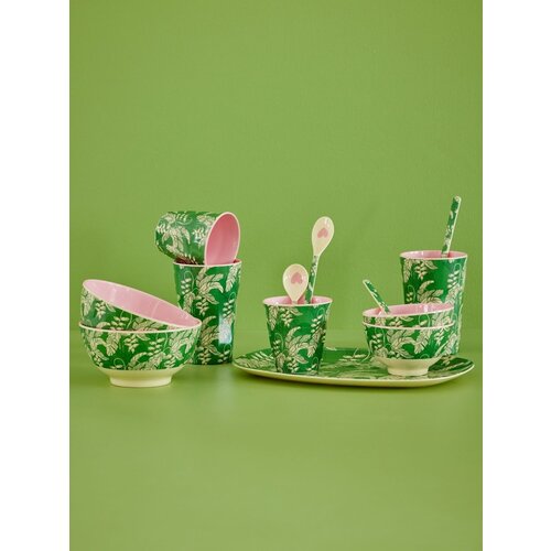 Rice Melamine lange lepel Paradise green