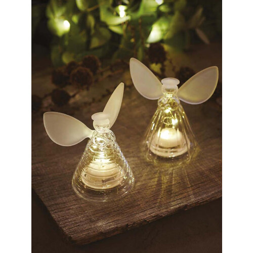Sirius Iris Engel set/2 h10cm helder Sirius Iris Engel set/2 h10cm helder