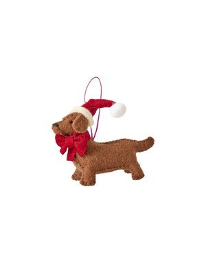 Rice Kerst hanger Dog / Hond
