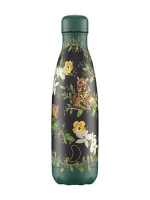 Chilly's Chilly's Bottle 500ml Tropical Leopard Flowering