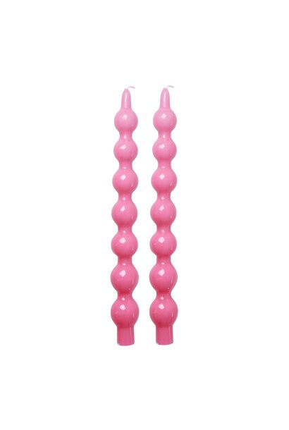 Kaars Curvy pink set/2