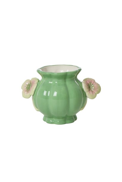 Aardewerk vaas small Clover