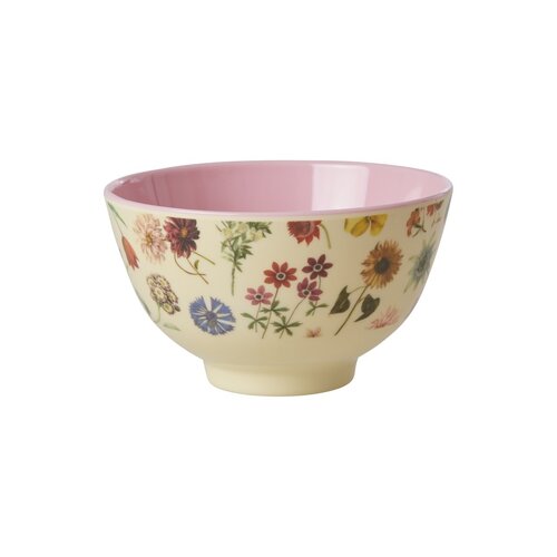 Rice Melamine kom small Floras Dream