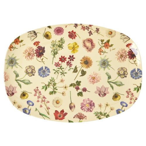 Rice Melamine ovaal bord Floras Dream