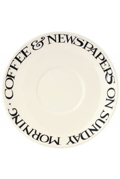 Saucer Black Toast - passend bij large cup
