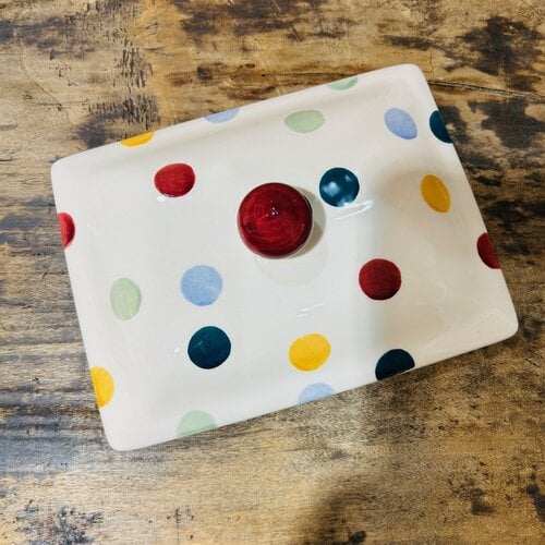 Emma Bridgewater EB Botervloot large deksel Polka Dot