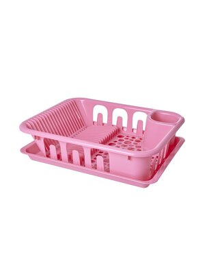 Rice Dish rack pink