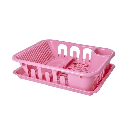 Rice Dish rack pink