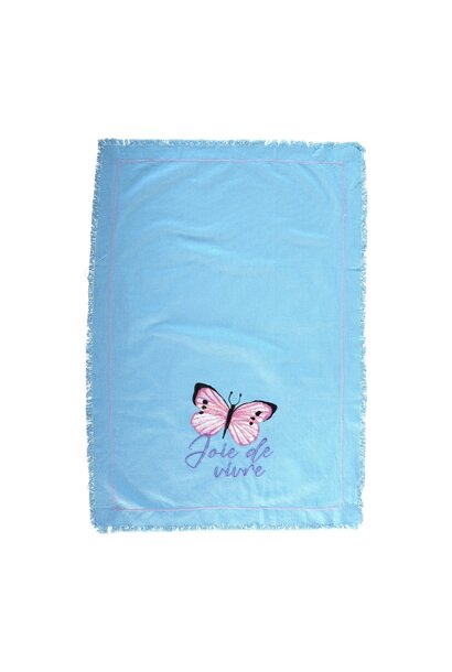 Geschirrtuch Butterfly Field blue